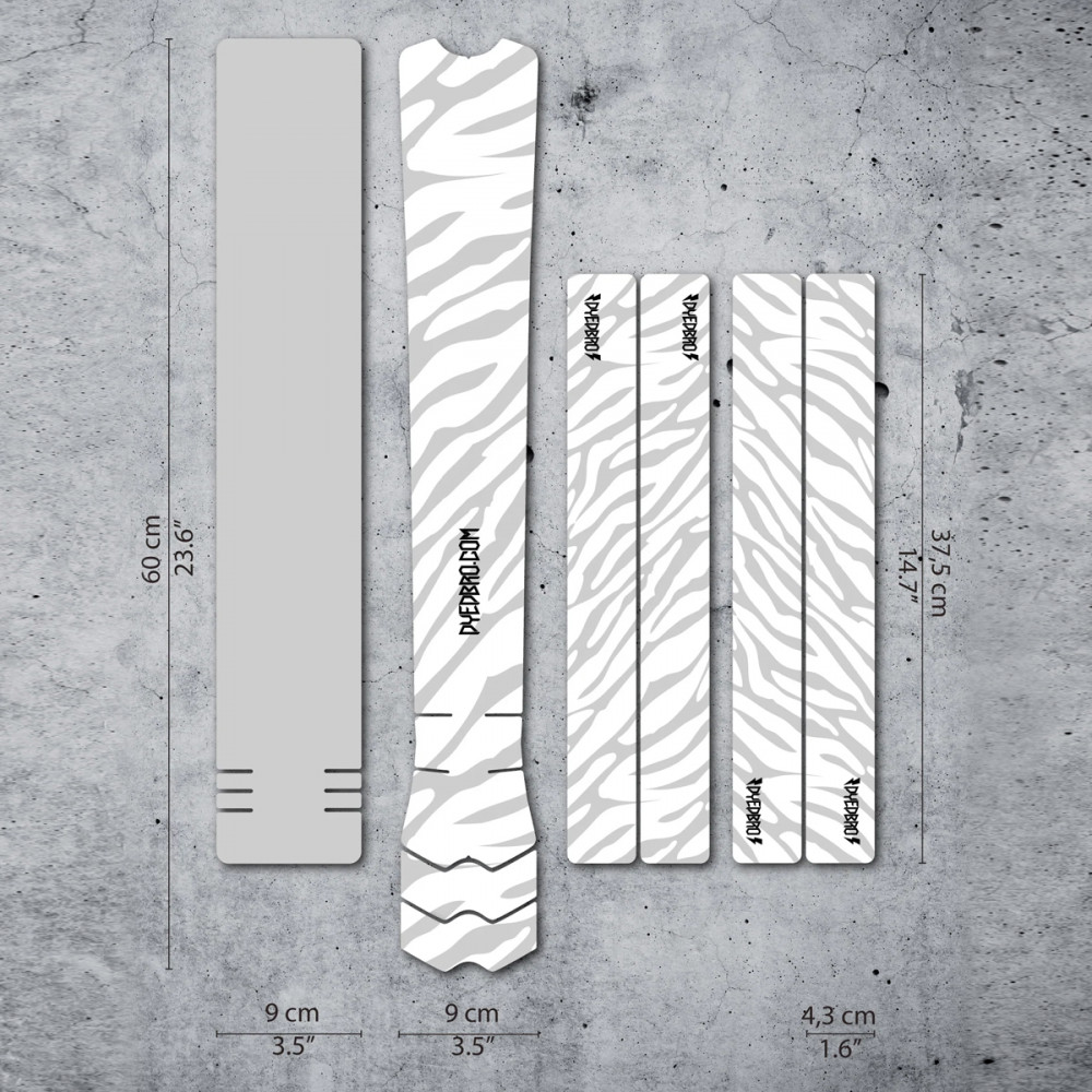 Sticker de cadre Zebra