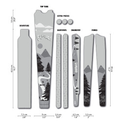 copy of Sticker de cadre Galaxy