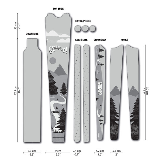 copy of Sticker de cadre Galaxy