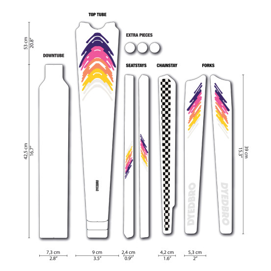 copy of Sticker de cadre Galaxy