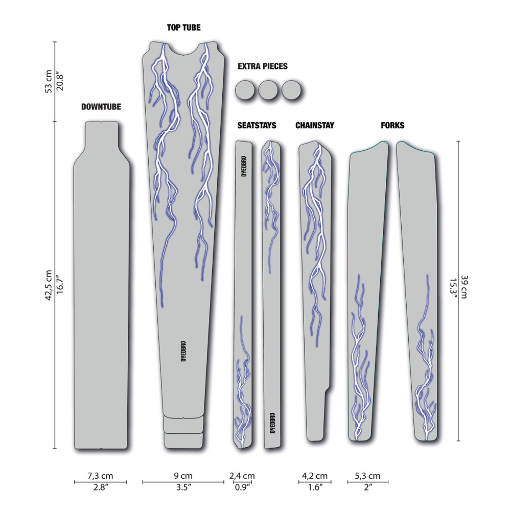 copy of Sticker de cadre Galaxy