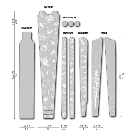 copy of Sticker de cadre Galaxy