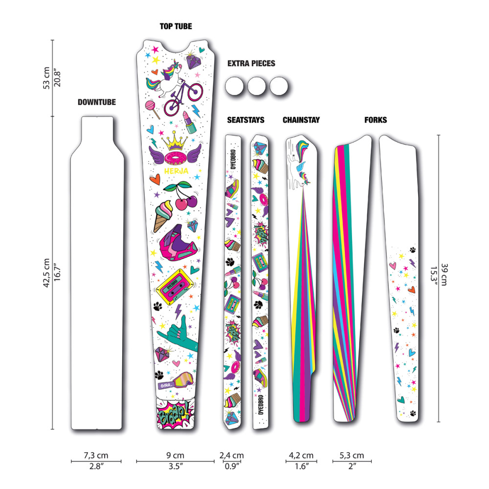 copy of Sticker de cadre Galaxy