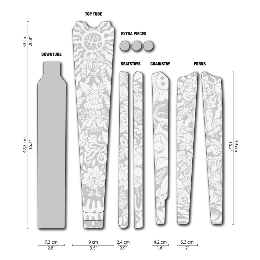 copy of Sticker de cadre Galaxy