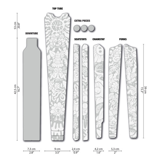 copy of Sticker de cadre Galaxy