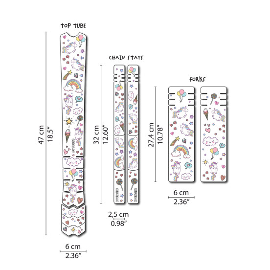 copy of Sticker de cadre Galaxy