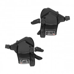 Paire de manettes MICROSHIFT - Mezzo Thumb Tap 3 x 7V