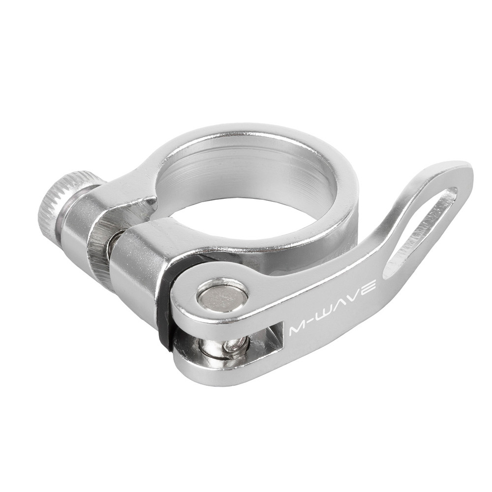 M-WAVE Clampy QR collier de serrage selle argent (MOQ 100)