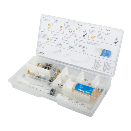 M-WAVE Brake Doc Box kit de purge (MOQ 20)