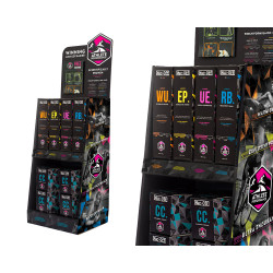 Muc-Off Premium Display Unit Inc Hook Fittings