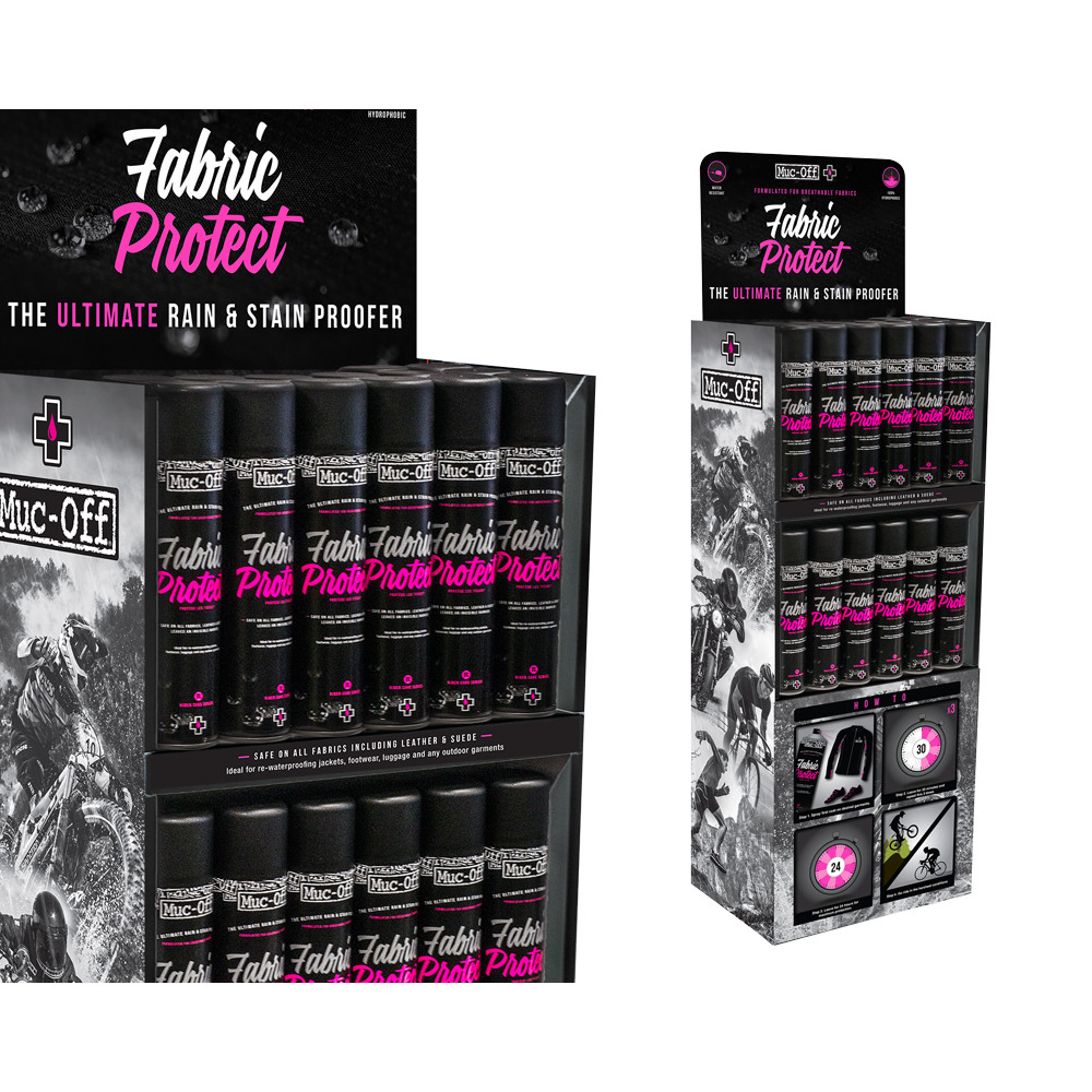 Stand de présentation Fabric Protect